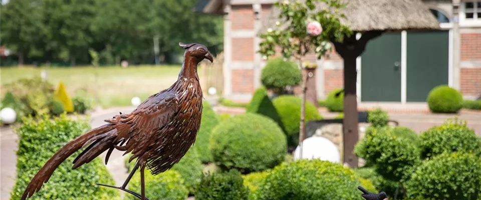 Deko im Gartenambiente